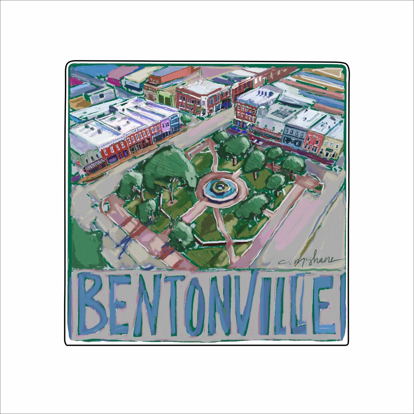 CMS-1621 Bentonville Mini | 0.50Acrylic Contour | Case of 25