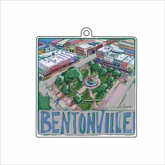 CMS-1622 Bentonville Ornament | 0.25Acrylic Ornament | Case of 25