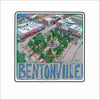 CMS-1624 Bentonville Sticker | Removable | Case of 10