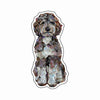 CMS-1633-C10 Bernedoodle Love Magnet | 0.125Acrylic Magnet | Set of 10