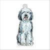 Doodle Gray & White | 0.25in. Acrylic Ornament | Mix and Match (any 10+)