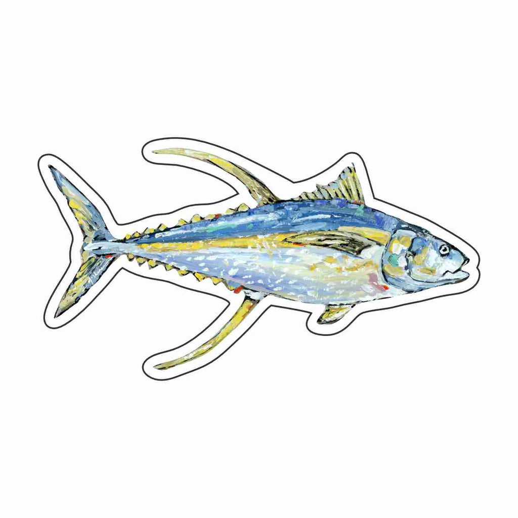 CMS-1643-C10 Yellowfin Tuna Magnet | 0.125Acrylic Magnet | Set of 10