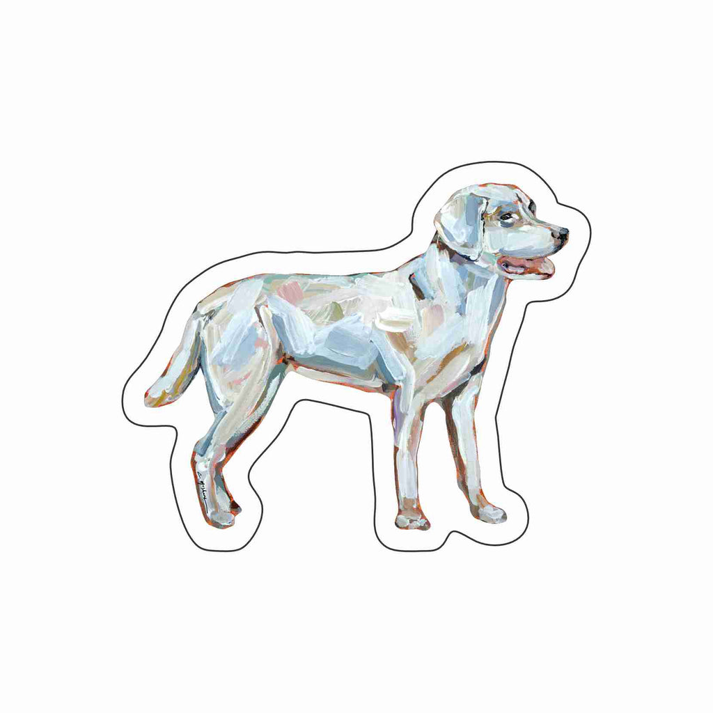 CMS-1649-C10 White Lab Sticker | Removable Sticker | Set of 10