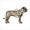 Bullmastiff Fawn | 0.25in. Acrylic Ornament | Mix and Match (any 10+)
