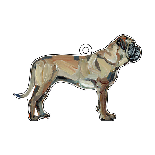 Bullmastiff Fawn | 0.25in. Acrylic Ornament | Mix and Match (any 10+)