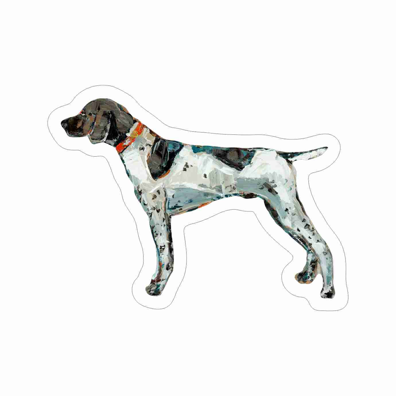 CMS-1688-C10 GSP Standing Sticker | Removable Sticker | Set of 10