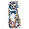 CMS-1730 Tiger Blues Bow Tie Magnet | 0.125Acrylic Magnet | Set of 10