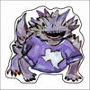 CMS-1734 Horned Frog Magnet | 0.125Acrylic Magnet | Set of 10