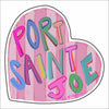 CMS-1737 Port Saint Joe Love Magnet | 0.125Acrylic Magnet | Set of 10