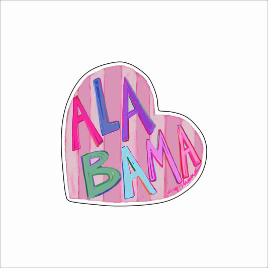 CMS-1742 Alabama Love Magnet | 0.125Acrylic Magnet | Set of 10