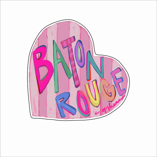 CMS-1749 Baton Rouge Love Mini | 0.50Acrylic Mini Contour | Case of 25