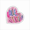 CMS-1758 College Station Love Sticker | Removable Sticker | Set of 10