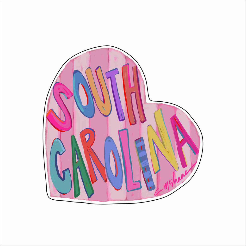 CMS-1764 South Carolina Love Mini | 0.50Acrylic Mini Contour