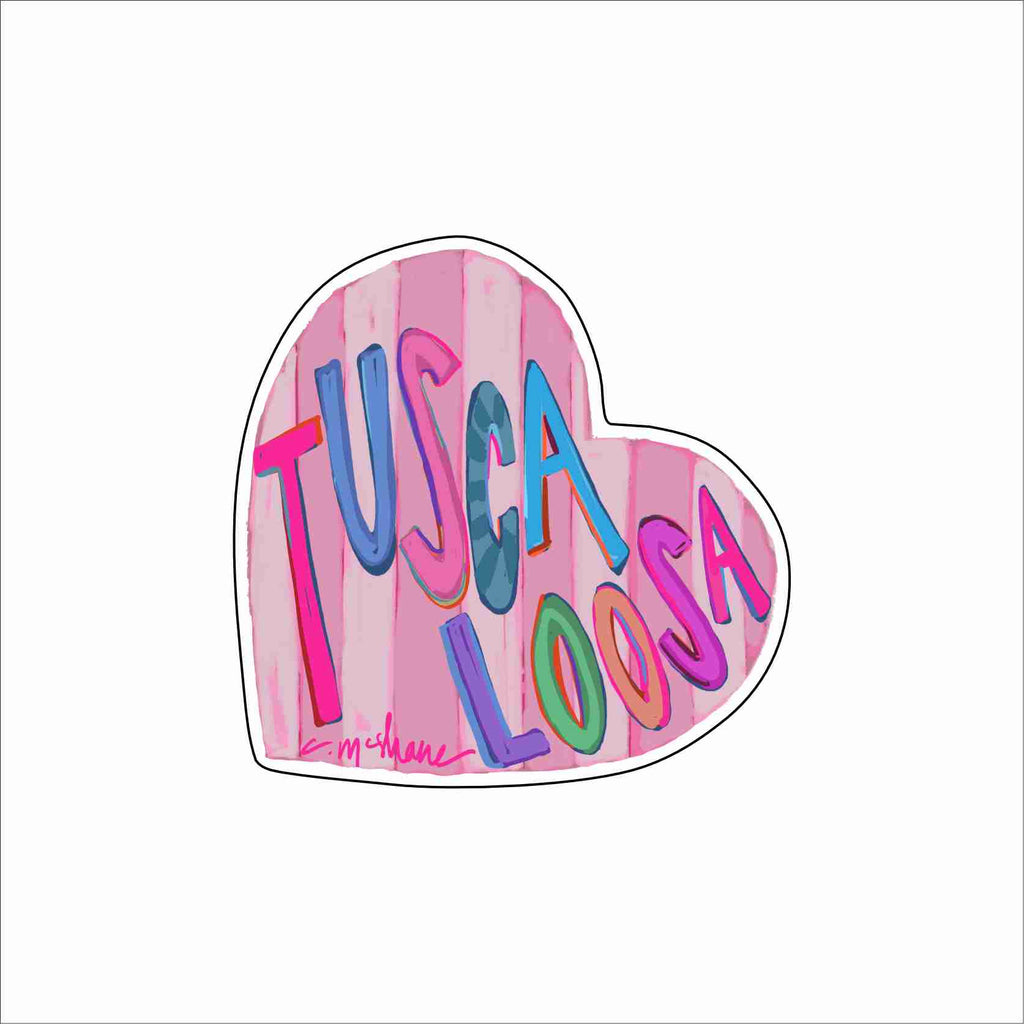 CMS-1777 Tuscaloosa Love Magnet | 0.125Acrylic Magnet | Set of 10