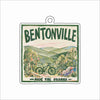 CMS-1780 Bentonville RTO Ornament | 0.25Acrylic Ornament & Ribbon
