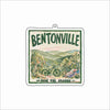 CMS-1781 Bentonville RTO Bag Charm | 0.125Acrylic Bag Charm | Set of 10