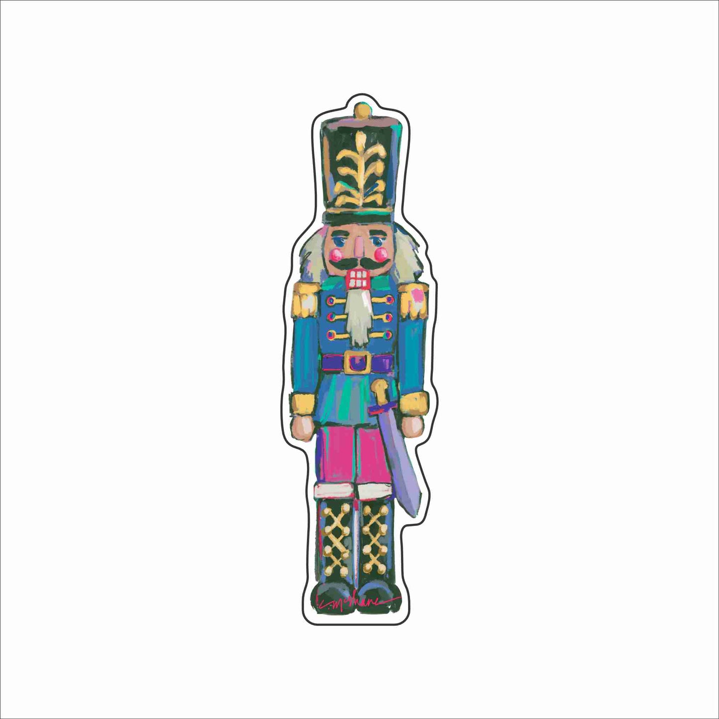 CMS-1856 Nutcracker Blues Mini | 0.50Acrylic Mini Contour