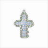 CMS-1789 Cross I Bag Charm | 0.125Acrylic Bag Charm | Set of 10