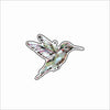 CMS-1797 Hummingbird Bag Charm | 0.125Acrylic Bag Charm | Set of 10