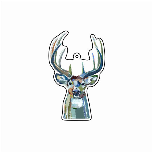CMS-1799 Bucky Bag Charm | 0.125Acrylic Bag Charm | Set of 10