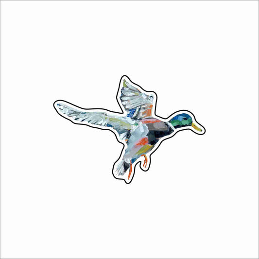 CMS-1808 Take Flight Mallard Button | 0.125Acrylic Button | Set of 10