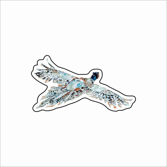 CMS-1812 Pheasant Button | 0.125Acrylic Button | Set of 10