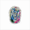 CMS-1823 Noble Lion Button | 0.125Acrylic Button | Set of 10