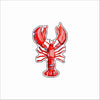 CMS-1854 Lobster Love Magnet | 0.125Acrylic Magnet | Set of 10