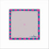 CMS-1872 Pink & Blue Stripe Magnet Block | 0.75Acrylic Charm Base with Steel Disc