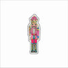 CMS-1874 Nutcracker Pink Magnet | 0.125Acrylic Magnet | Set of 10