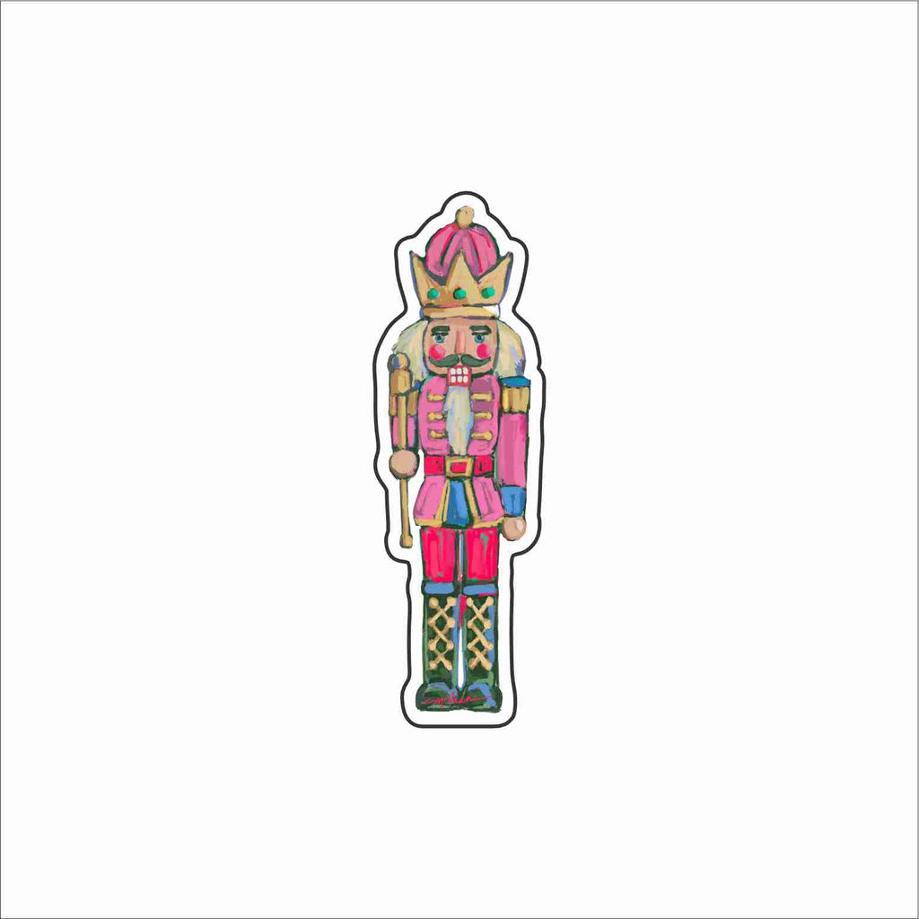 CMS-1874 Nutcracker Pink Magnet | 0.125Acrylic Magnet | Set of 10