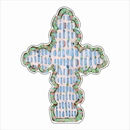 CMS-1875 Faithful Cross I Wall Giclee | 0.25Acrylic Giclee
