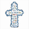 CMS-1876 He Saved Cross Wall Giclee | 0.25Acrylic Contour | Case of 25