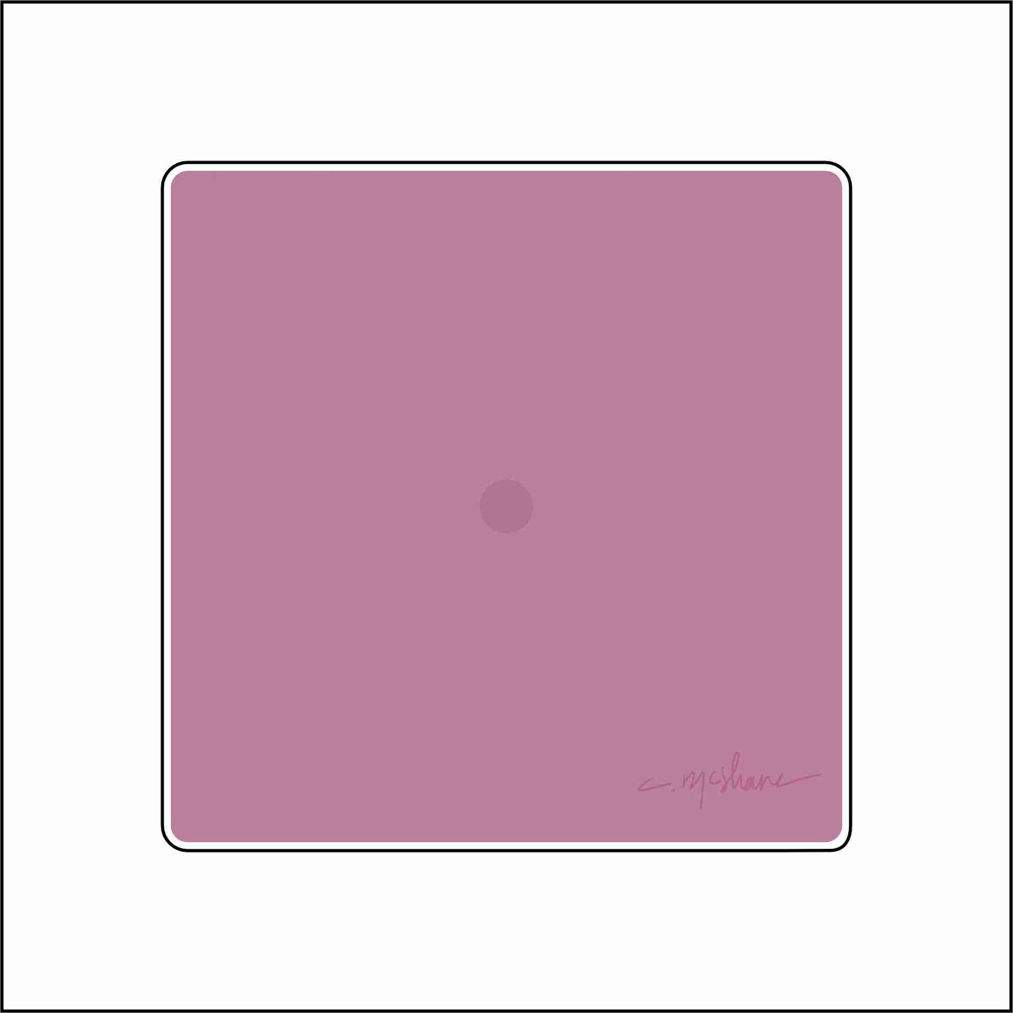 CMS-1883 Fuchsia Magnet Block | 0.75Acrylic Magnet Block with Steel Disc