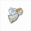 CMS-1895 Green Angel Nativity Magnet | 0.125Acrylic Magnet
