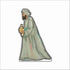 CMS-1902 Green Wise Men Nativity Mini | 0.50Acrylic Mini Contour
