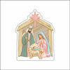 CMS-1911 Nativity 2026 | Acrylic Contour