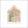 CMS-1910 Nativity 2026 Mini | 0.50Acrylic Mini Contour