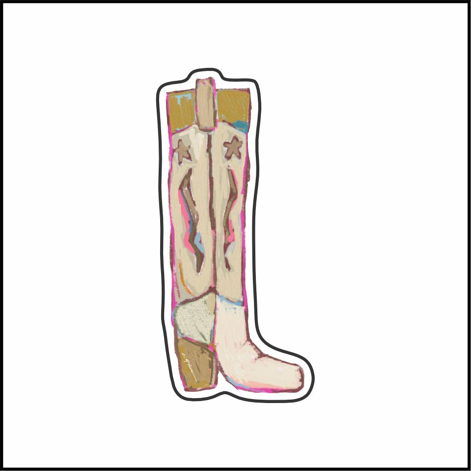 CMS-1916 Cowgirl Up Needle Minder | 0.125Acrylic Needle Minder | Set of 10