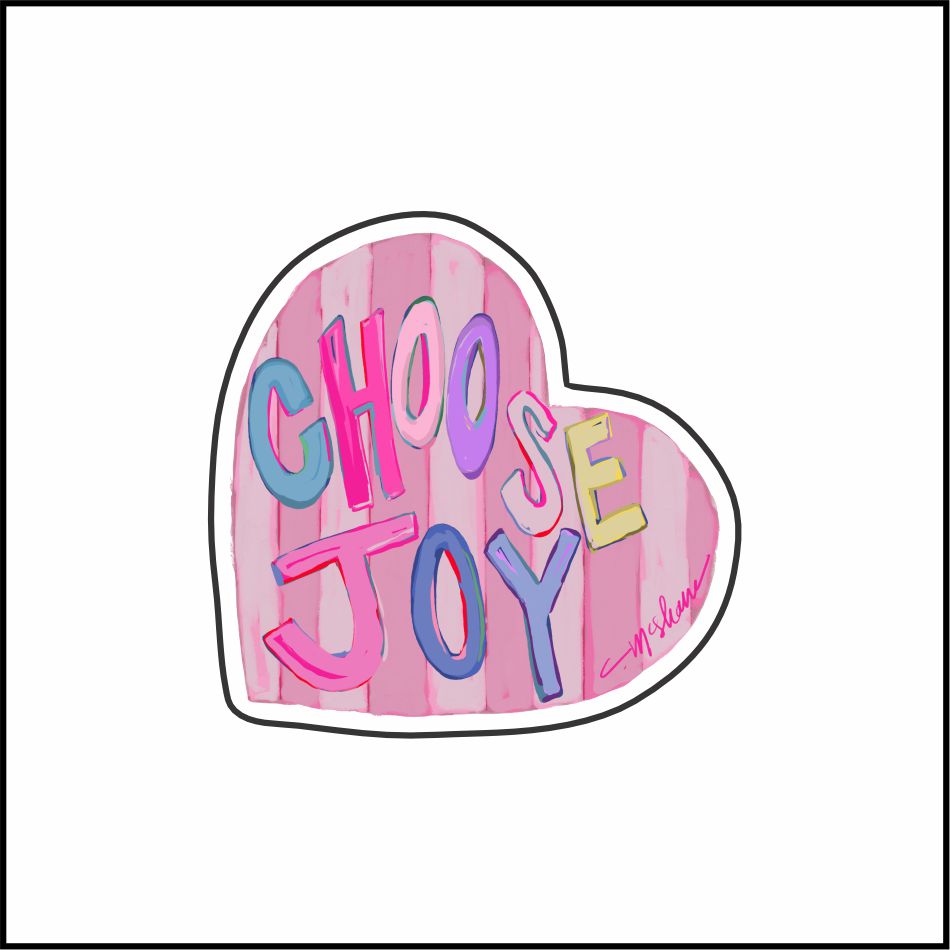 CMS-1918 Choose Joy Needle Minder | 0.125Acrylic Needle Minder | Set of 10