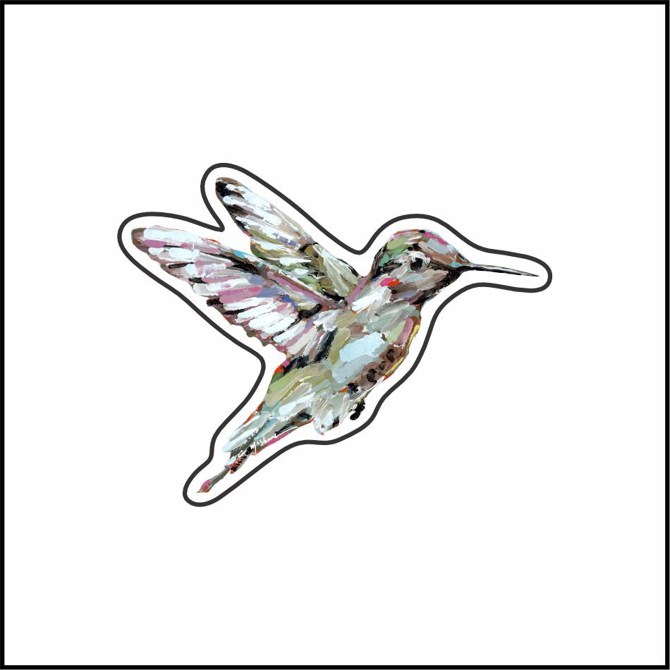 CMS-1920 Hummingbird Magnet | 0.125Acrylic Needle Minder | Set of 10