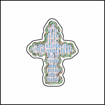 CMS-1923-C10 Cross I Needle Minder | 0.125Acrylic Needle Minder | Set of 10