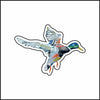 CMS-1924 Take Flight Mallard Needle Minder | 0.125Acrylic Needle Minder | Set of 10