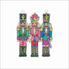 CMS-1930 Nutcrackers Door Hanger | 0.125Acrylic Door Hanger | Set of 4