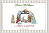 CMS-1932-C25 Nativity Sticker | Removable Sticker