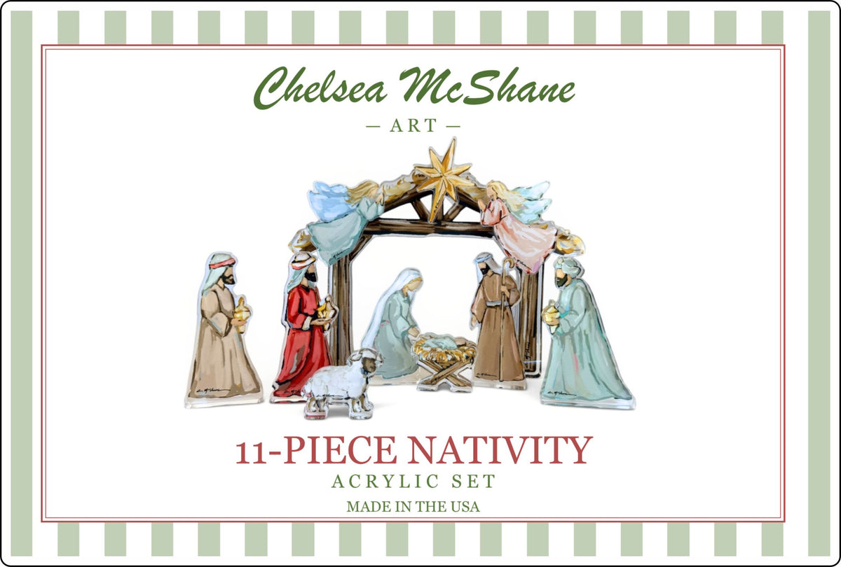 CMS-1932-C25 Nativity Sticker | Removable Sticker