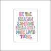 CMS-1939-C10 Be The Reason Sticker | Removable Sticker | Set of 10