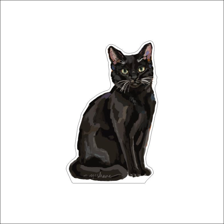 CMS-1962 Black Cat | Acrylic Contour