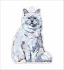 Cat White Long Hair | 0.25in. Acrylic Ornament | Case of 25