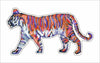 Tiger Purple & Orange Standing | 0.75in. Acrylic Cutout | Case Bundle any 10+